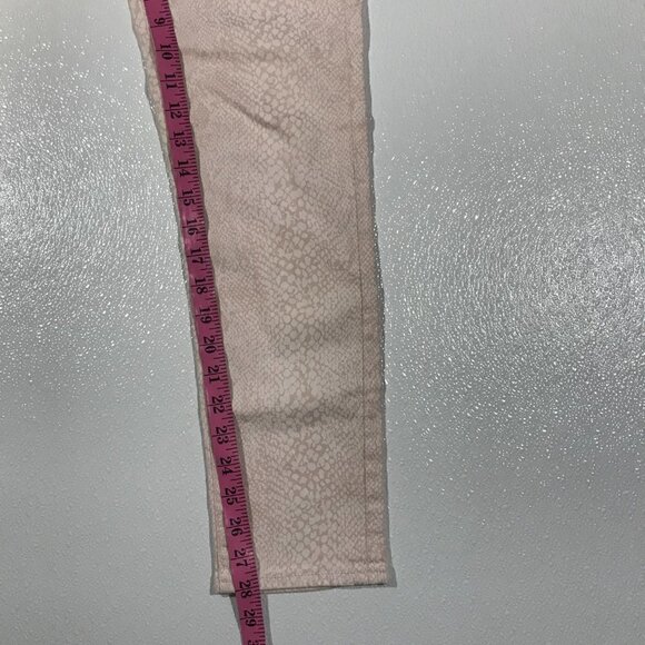 AG Adriano Goldschmied Jeans Blush Snakeskin Print - Picture 6 of 10